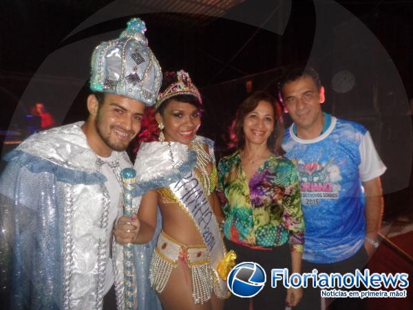 Concurso elege Rei e Rainha do carnaval 2015 de Floriano.(Imagem:FlorianoNews)