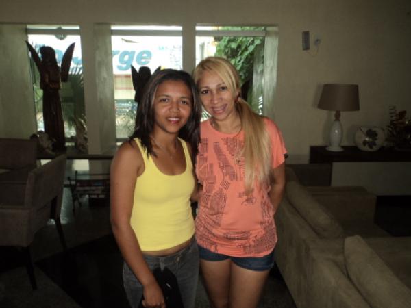 Taty Girl e Cida Santana(Imagem:redação)