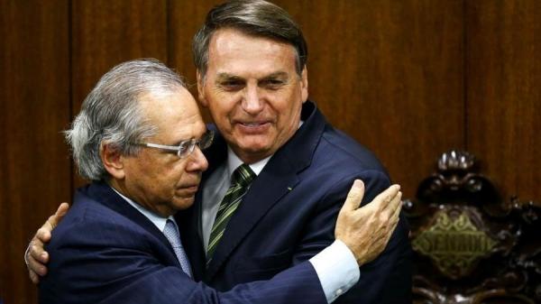 Decisão sobre nova política de reajuste do mínimo é de Guedes, diz Bolsonaro(Imagem:Marcelo Camargo/Agência Brasil)