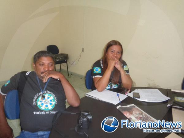 Representantes de bairros participam de reunião do Conselho de Segurança.(Imagem:FlorianoNews)