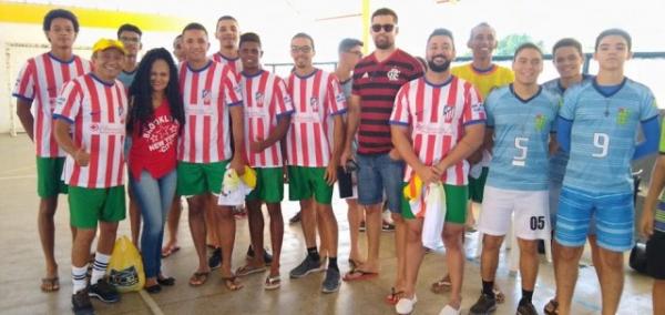 Secretaria de Cultura, Esporte e Lazer incentiva realização da Taça Floriano de Voleibol.(Imagem:SECOM)