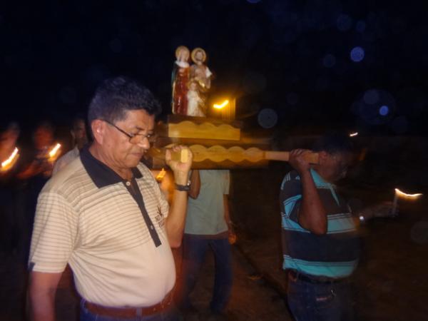 Festejo da Sagrada Família foi encerrado com procissão em Floriano.(Imagem:FlorianoNews)