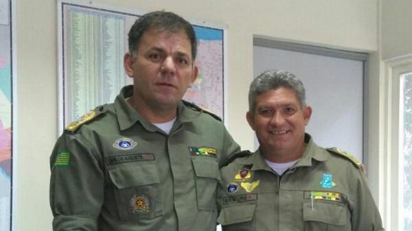 Ten Cel Rubens Lopes apresenta plano de policiamento ao comando geral da PM.(Imagem:Divulgação)