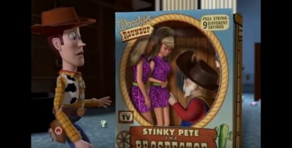 Cena polêmica é removida da nova versão de Toy Story 2.(Imagem:Reprodução/Youtube)