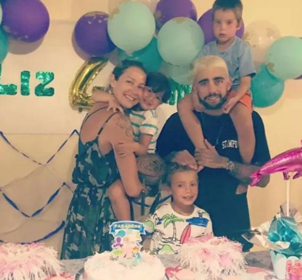 Luana Piovani, Pedro Scooby e filhos.(Imagem:Reprodução/Instagram)