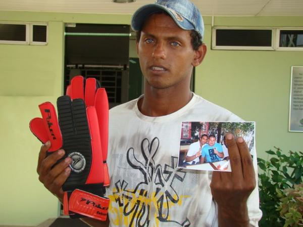 Rodrigo Fernandes, em foto de 2013, ano em que foi preso no PI pelo estupro de jovem de 18 anos.(Imagem:Gil Oliveira/G1)