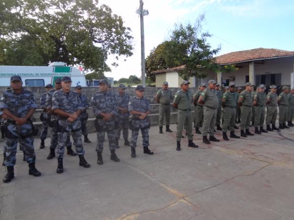 Cel Lisandro realizou primeira Formatura Geral no 3º BPM.(Imagem:FlorianoNews)