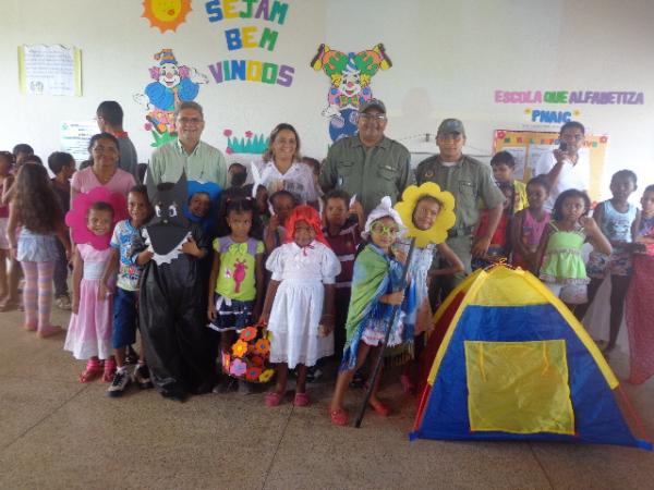 Escola municipal realizou Projeto de leitura.(Imagem:FlorianoNews)