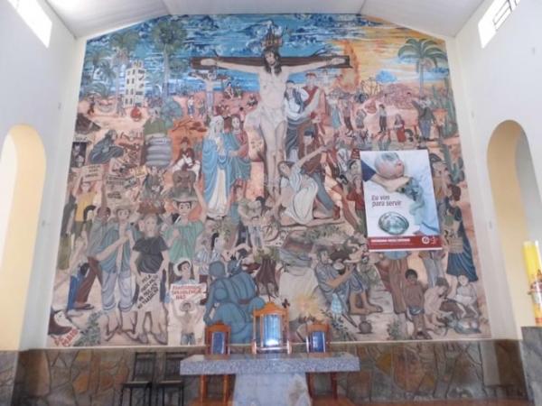 Igreja é tombada e Arquidioce a partir de hoje é proibida de fazer reforma em Esperantina.(Imagem:Cidadeverde.com)