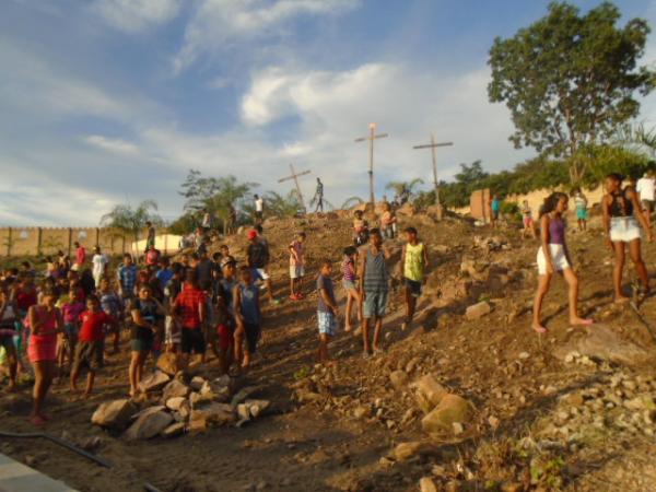 Atores da Paixão de Cristo de Floriano participam de ensaio geral.(Imagem:FlorianoNews)