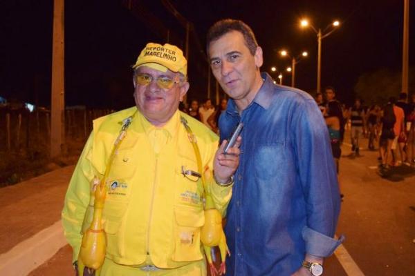 Arrastão atrai milhares de pessoas à Avenida Beira Rio no aniversário da cidade.(Imagem:Secom)