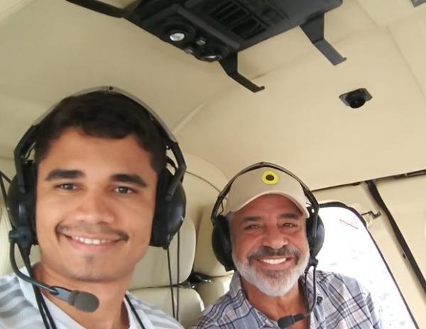 Lulu Santos assume namoro com rapaz durante passeio de helicóptero.(Imagem:Instagram)