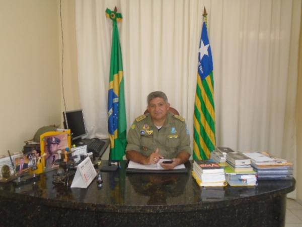 Tenente Coronel Rubens Lopes(Imagem:FlorianoNews)