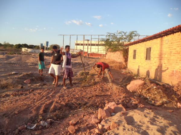 Guarani constrói seu próprio campo para treinos em Barão de Grajaú.(Imagem:FlorianoNews)