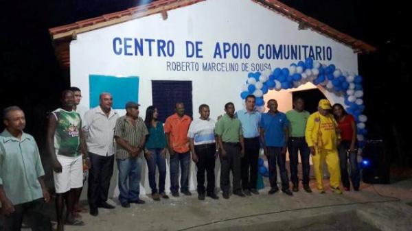 Prefeito Gilberto Júnior inaugura o Centro de Apoio Comunitário no Papa Pombo.(Imagem:SECOM)