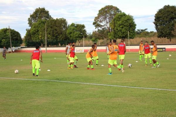 Treino do River-PI(Imagem:Wenner Tito)