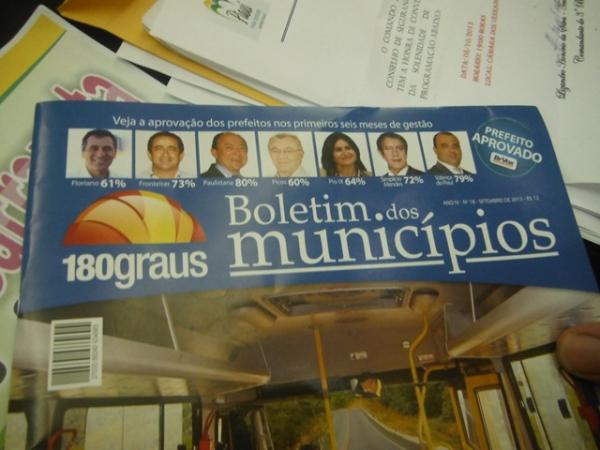 Revista Boletim dos Municípios destaca administração de Gilberto Júnior .(Imagem:FlorianoNews)