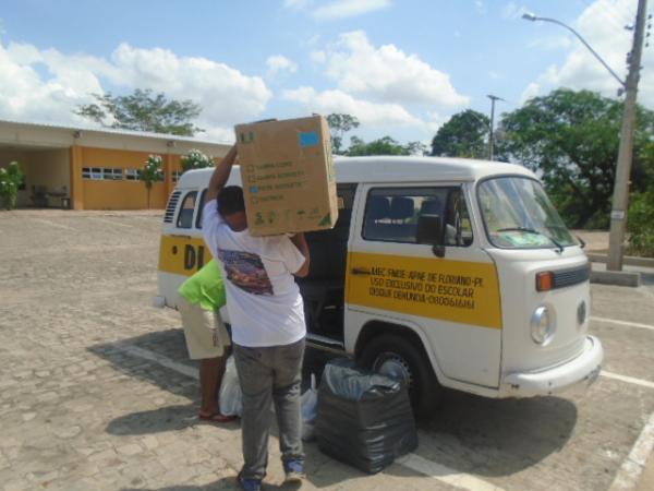 APAE de Floriano recebe doação de alimentos e produtos de limpeza.(Imagem:FlorianoNews)