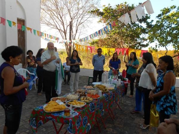 Festejos de São João Batista, no Morro da Cruz, bairro Sambaíba.(Imagem:FlorianoNews)