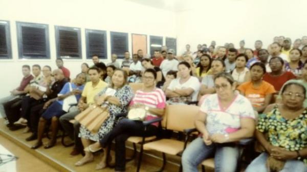 Pais e responsáveis participam de capacitação do Pelotão Mirim em Floriano.(Imagem:FlorianoNews)