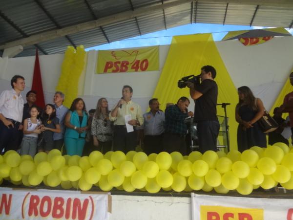 Homologada em convenção a candidatura de Gilberto Jr e Salomão Holanda.(Imagem:FlorianoNews)