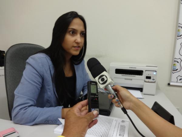 Delegada Luana Alves(Imagem:FlorianoNews)