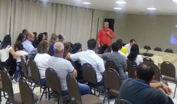 Maurício Bezerra anuncia criação de novos clubes de Rotary.(Imagem:Ascom)