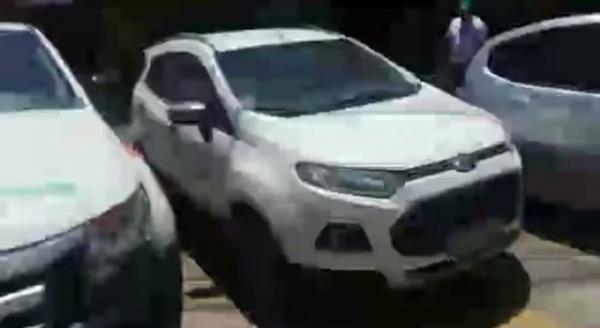 Polícia recupera automóvel roubado em assalto a residência em Barão Grajaú.(Imagem:Força Tática)