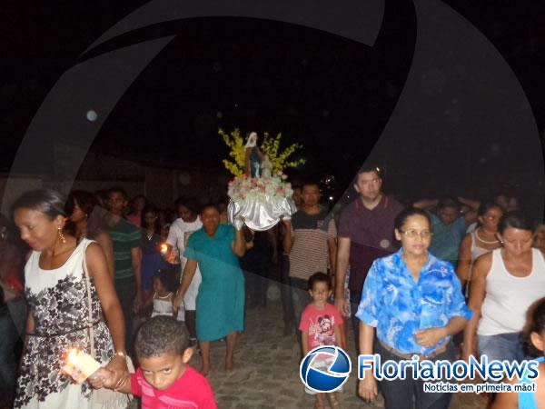 Procissão e missa encerram a festa de Senhora Sant'Ana em Floriano. (Imagem:FlorianoNews)