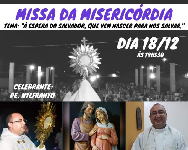 Missa da Misericórdia(Imagem:Equipe organizadora da Missa da Misericórdia)
