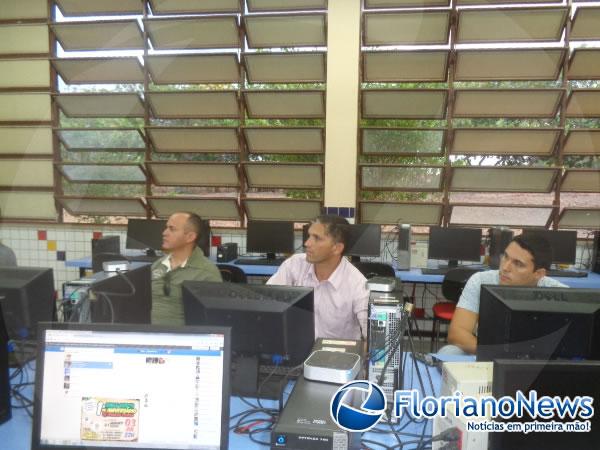 Policiais participaram de curso sobre o uso de geotecnologias no campo de Segurança Pública em Floriano.(Imagem:FlorianoNews)