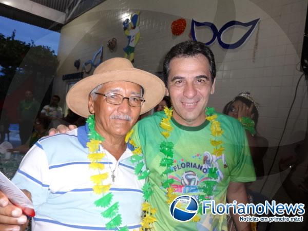 Prefeito Gilberto Júnior (à direita).(Imagem:FlorianoNews)