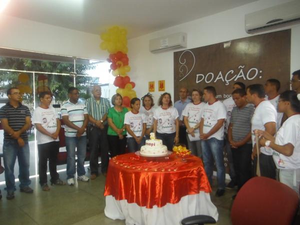 Hemocentro completou 15 anos e comemorou o Dia do Doador de Sangue.(Imagem:FlorianoNews)