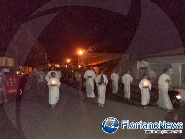 Imagem de Nossa Senhora Aparecida leva multidão em Barão de Grajaú.(Imagem:FlorianoNews)