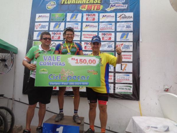 Atletas participaram da Final do 1º Campeonato Florianense de MTB.(Imagem:FlorianoNews)