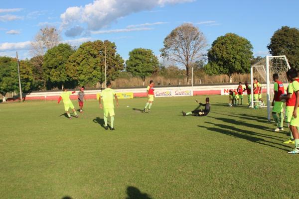 Treino do River-PI(Imagem:Wenner Tito/GloboEsporte.com)