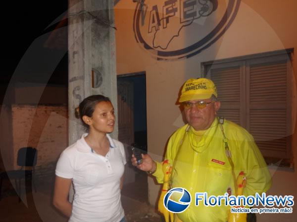 Carla Lariele, presidente eleita.(Imagem:FlorianoNews)