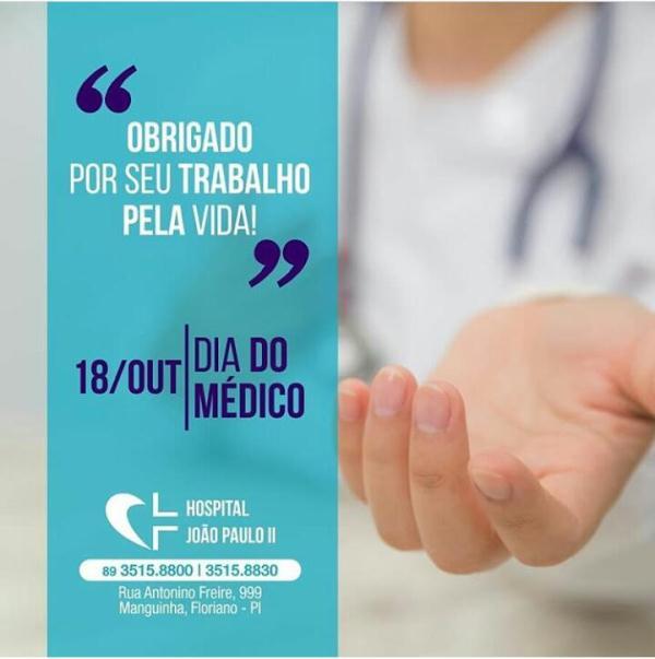Dia do Médico(Imagem:Hospital João Paulo II)
