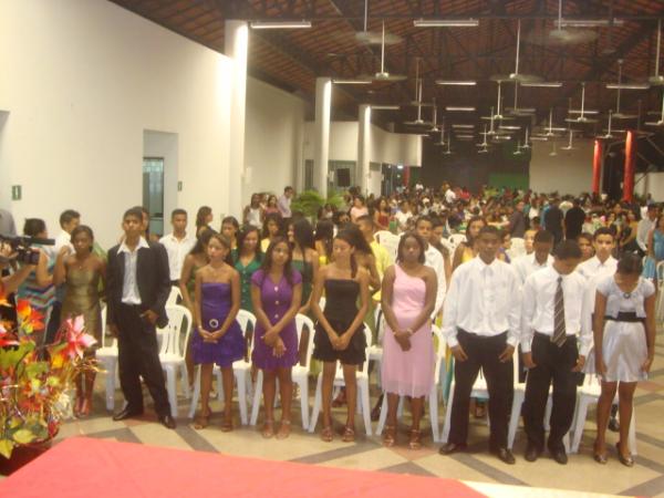 Formatura dos alunos da Rede Municipal(Imagem:redaçao)