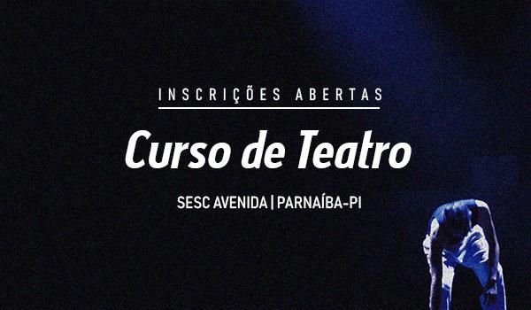 Sesc Avenida tem novas vagas para curso de Teatro pelo PCG.(Imagem:Divulgação)