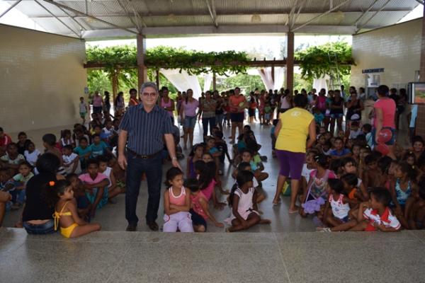 Secretaria de Educação promove dia de lazer para alunos do campo.(Imagem:Waldemir Miranda)