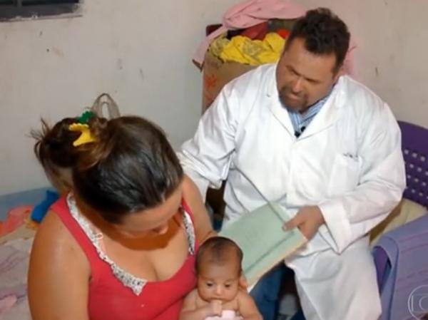 São seis cubanos participantes do programa Mais Médicos em Cocal.(Imagem:Reprodução/TV Clube)