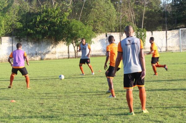 Flamengo-PI treina visando segundo turno do Campeonato Piauiense.(Imagem:Wenner Tito)