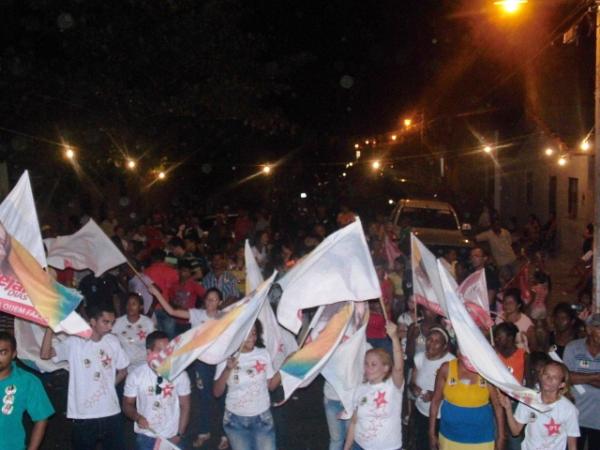 Oscar Procópio participa de carreata no município de Angical.(Imagem:Assessoria de Comunicação)