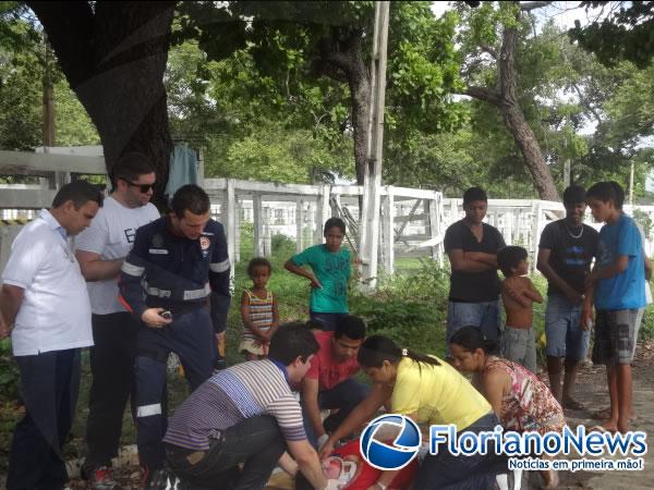 Socorristas do SAMU participam de treinamento em Floriano.(Imagem:FlorianoNews)