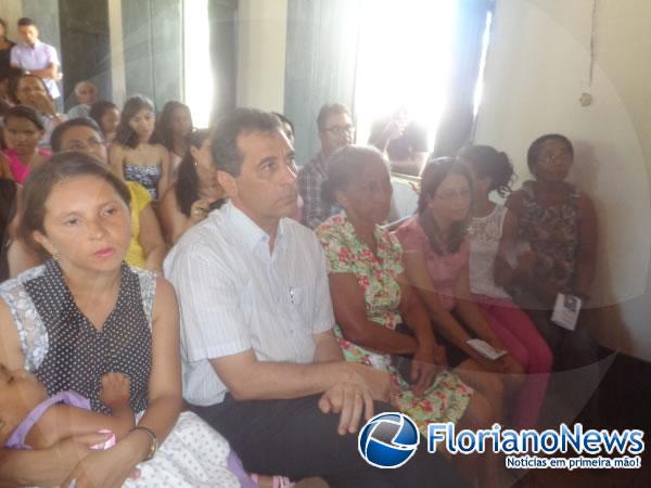 Gilberto Júnior participa do encerramento do festejo da Comunidade Araçás.(Imagem:FlorianoNews)