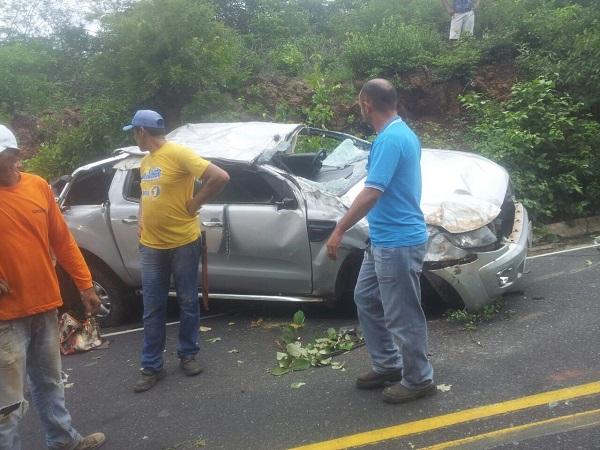 Acidente deixa duas vítimas fatais na Rodovia PI-140.(Imagem:3° BPM)