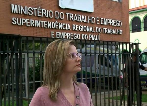 Auditora Fiscal do Trabalho Flávia Lorena Lopes(Imagem:Reprodução / TV Clube)