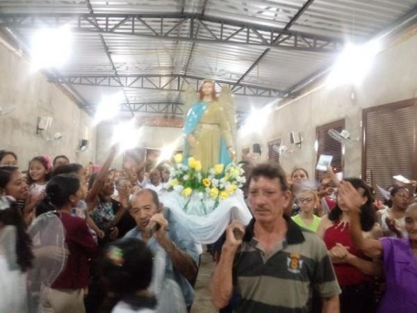 Dom Edivalter preside missa de encerramento dos festejos de São Rafael.(Imagem:FlorianoNews)