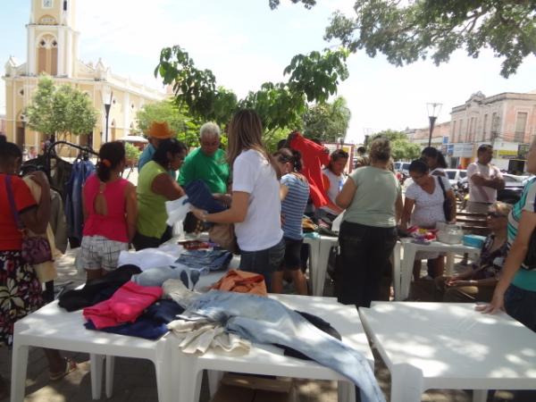 Rotary Club realizou bazar beneficente em Floriano.(Imagem:FlorianoNews)